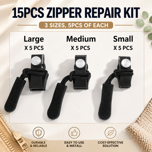 15PCS Universal Zipper Repairer