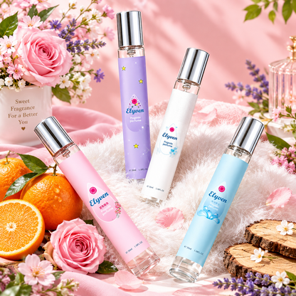 Women's 4-Pack Floral Perfume Set – Natural & Fresh