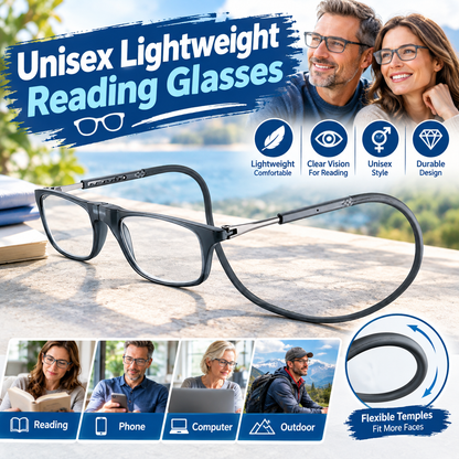 Unisex Lightweight Presbyopia Glasses with Presbyopic Lens