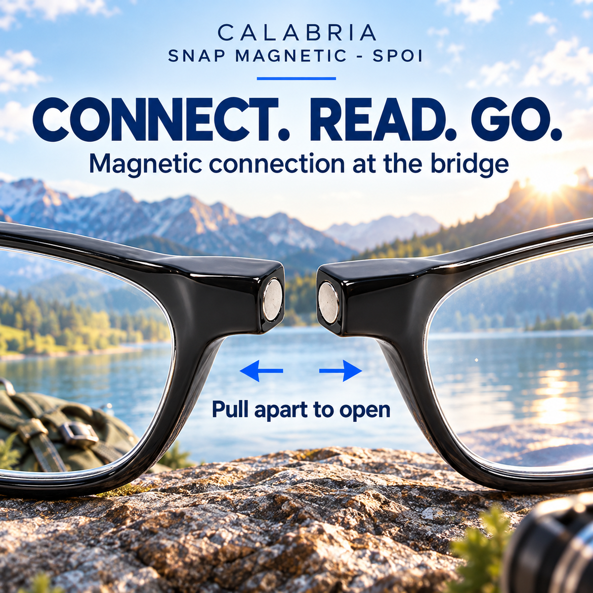 Unisex Lightweight Presbyopia Glasses with Presbyopic Lens