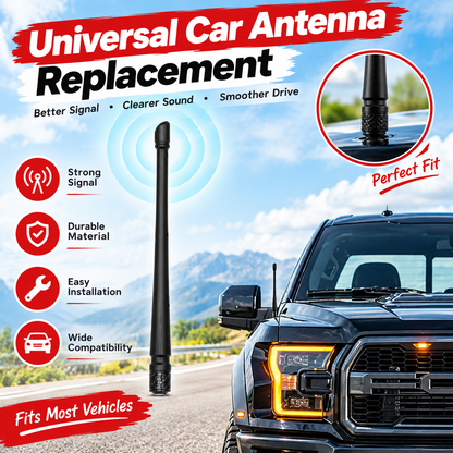 Universal Car Antenna Replacement, Signal-Receiving Auto Accessory Compatible with Ford, Toyota, Honda...