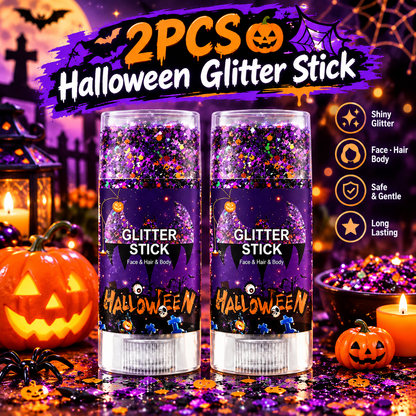 2PCS Halloween Body Glitter Stick