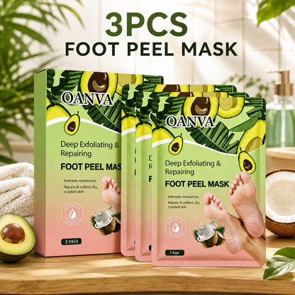 Avocado & Niacinamide Hand & Foot Masks: Hydrating, Moisturizing, Exfoliating, and Brightening