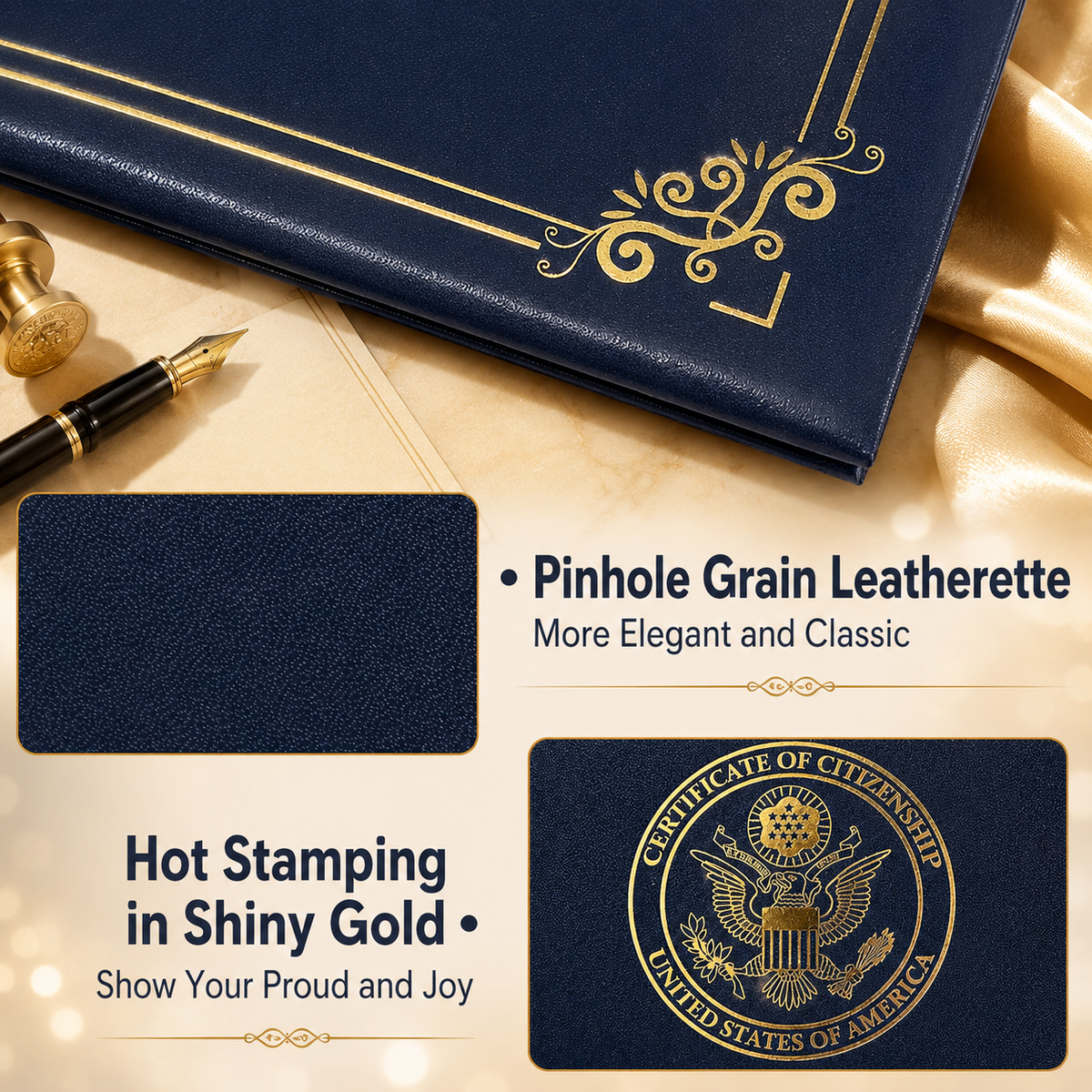Certificate Holder Folder for US Citizenship