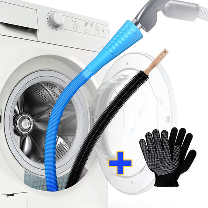 3 Pieces Dryer Vent Cleaner Kit and Dryer Lint Brush Vacuum Hose