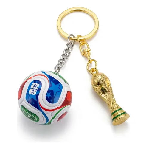 2026 World Cup Football Pendant Keychain