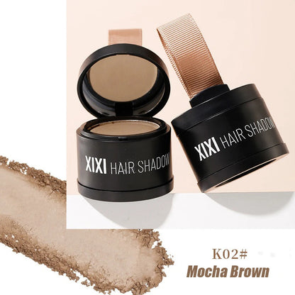 Unisex Root Cover Up Powder: Fine Texture, Smudge-Proof & Natural Forehead Filler