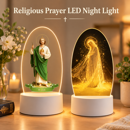 Religious Prayer LED Night Light