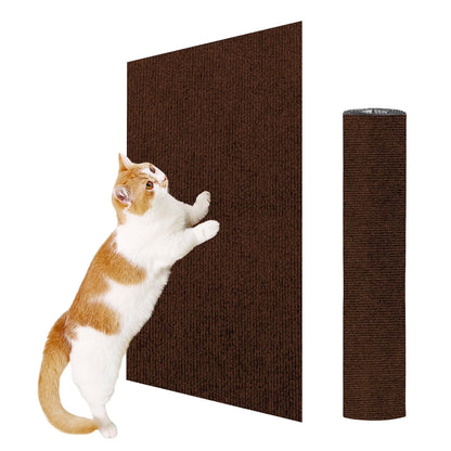 Cat Wall Scratcher Mat with Super Strong Nano Tape