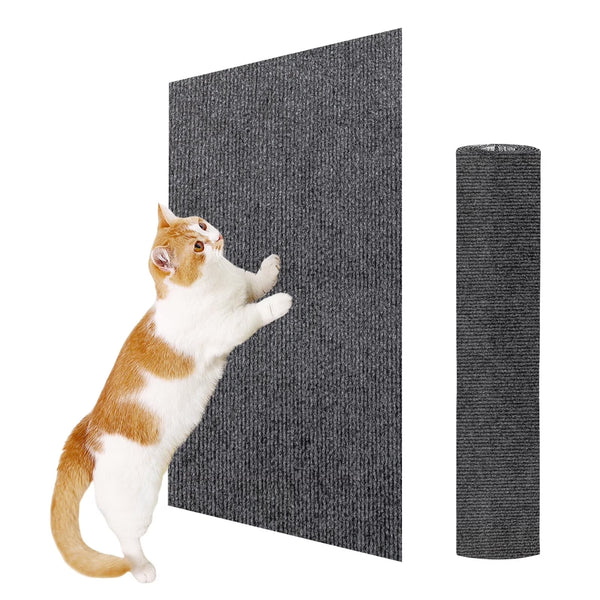 Cat Wall Scratcher Mat with Super Strong Nano Tape
