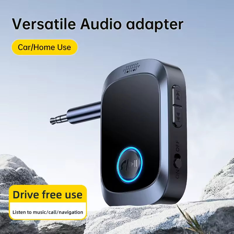 Bluetooth 5.4 Audio Adapter with 3.5mm Aux