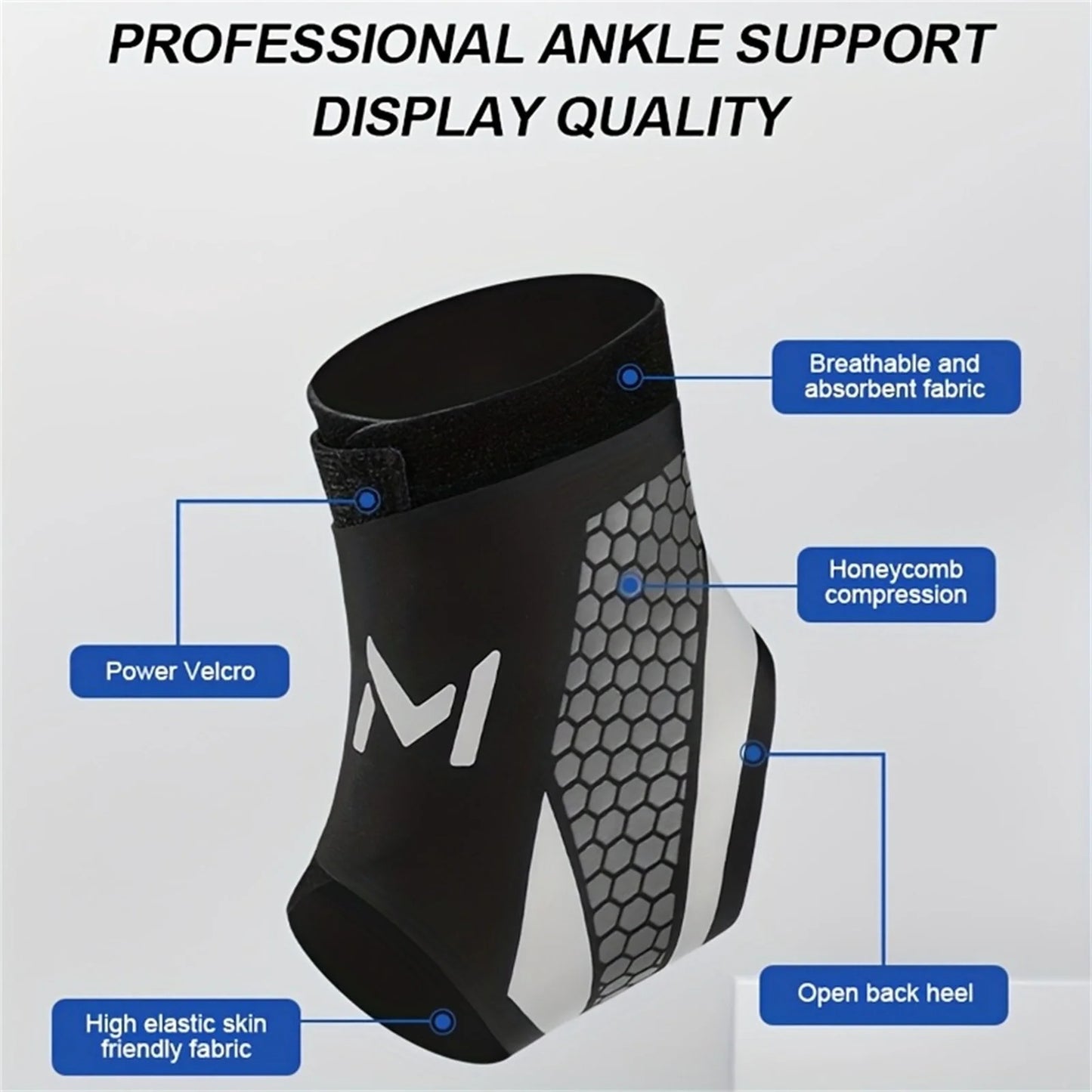 Lightweight Sports Ankle Brace for Basketball & Fitness