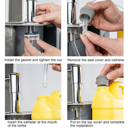Soap Dispenser Extension Tube Kit – Fits 24-40mm Holes