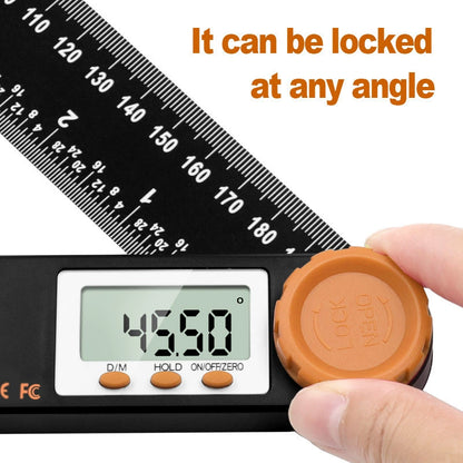 Electronic Angle Gauge 0-360 Degree Angle Ruler With LCD Display