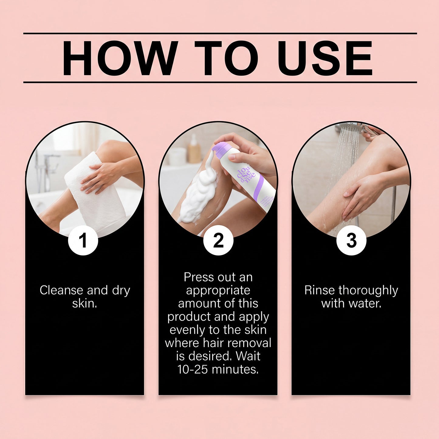 Moisturizing & Refreshing Full-Body Hair Removal Mousse For Daily Body Cleansing