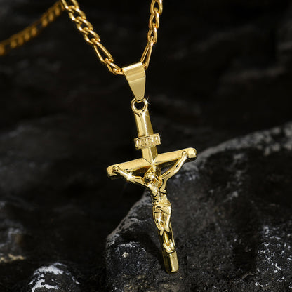 Cross Necklace Crucifix Necklace Cross Pendant Symbol of Devotion Pendant