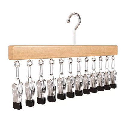 Hooks for Hanging Adhesive Hooks Solid Wood Hat Storage