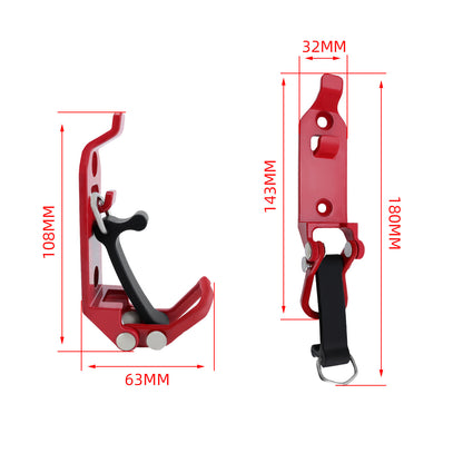 2Pcs Shovel Mount for Roof Rack Clamp Mounting Brackets Kit