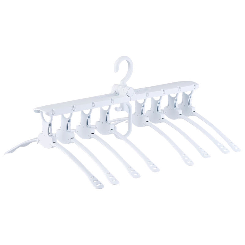 Foldable Clothes Drying Rack Multi-Function Suit Hangers 360° Rotation
