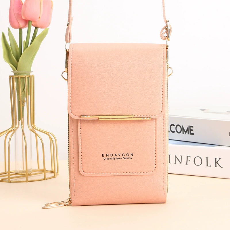 Small Crossbody Cell Phone Bag for Women, Mini Shoulder Purse with Credit Card Slots