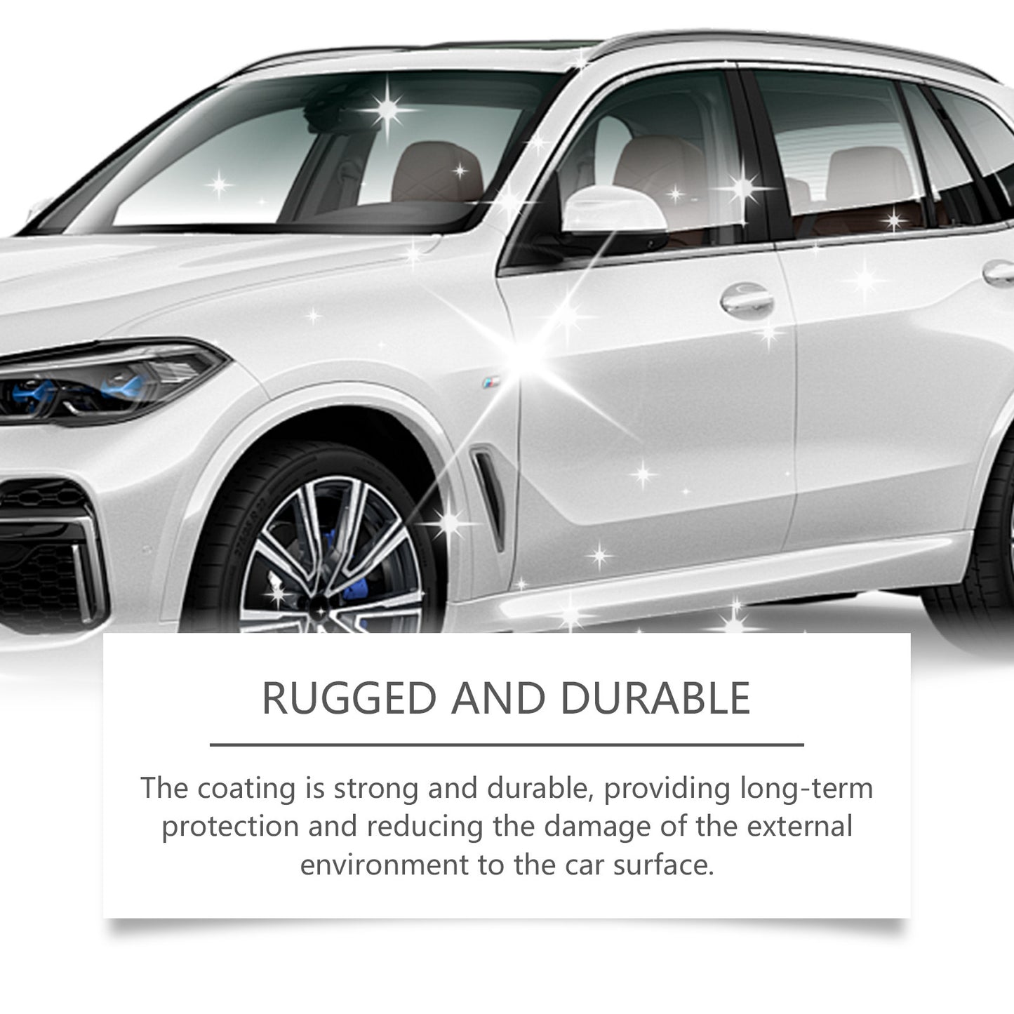 3-in-1 Ceramic Coating Spray: Waterless Cleaner, Wax & Paint Sealant in One, 120ml