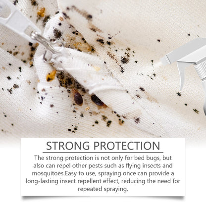 Bed Bug Killer Spray - Odorless and Non Staining Formula with Residual Protection
