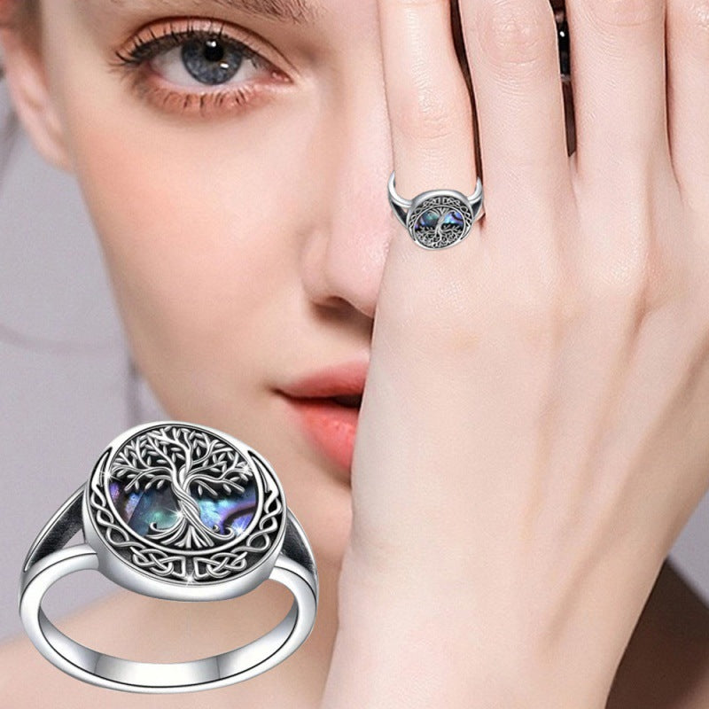 Tree of Life Ring Embodying Nature, Life, and Elegance Family Tree Jewelry Gifts for Women