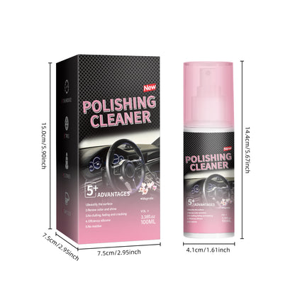 Car Interior Cleaner Set, Long Lasting Super Shine Dressing and Car Interior Detailer Spray