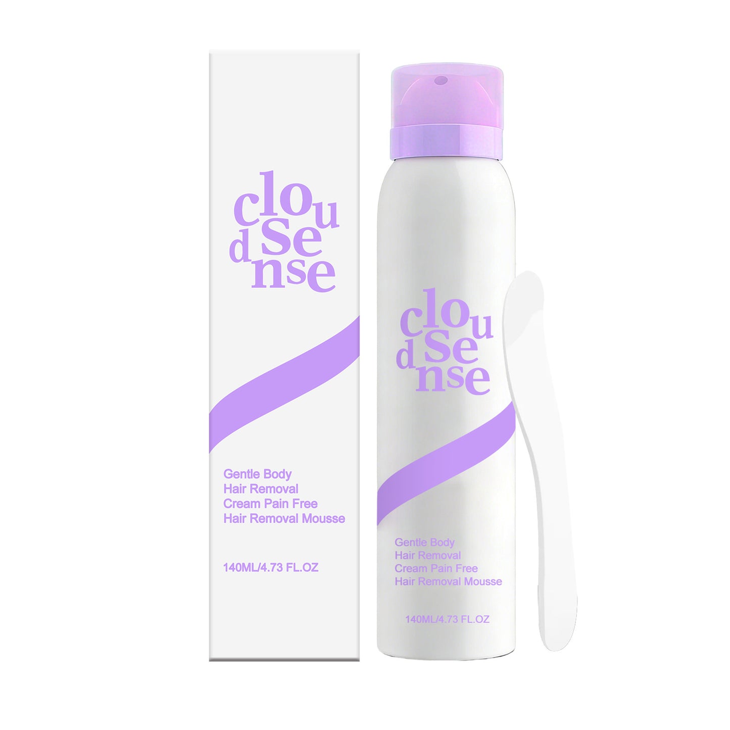 Moisturizing & Refreshing Full-Body Hair Removal Mousse For Daily Body Cleansing
