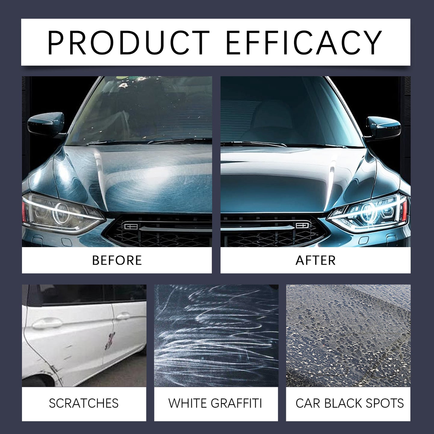 Ceramic Coating Agent, All-Around Car Protection High Shine Auto Nano Ceramic Coating Kit for Cars