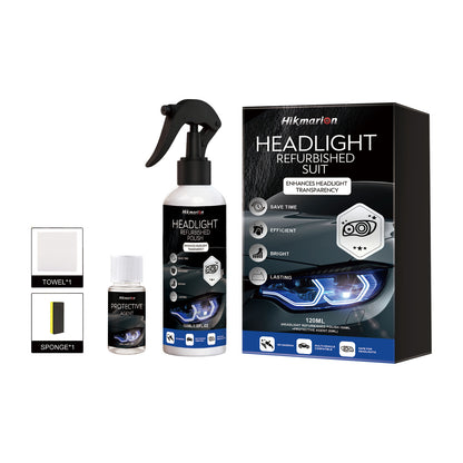 Car Headlight Restoration Polishing Kit for All Vehicle Types