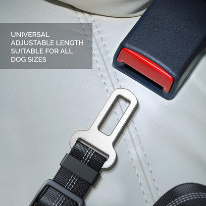 2Pcs/set 3 in 1 Pet Car Adjustable Seatbelt Leash