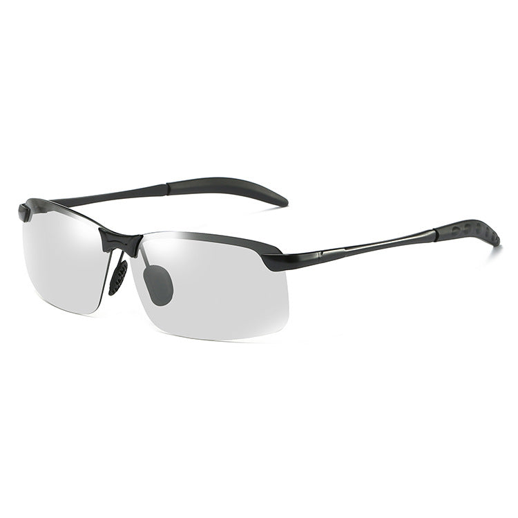 Polarized Photochromic Sunglasses - UV400, Day and Night Driving, Ultra-Light for Men and Women
