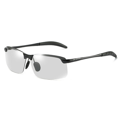 Polarized Photochromic Sunglasses - UV400, Day and Night Driving, Ultra-Light for Men and Women