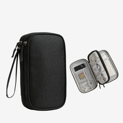 Electronic Organizer Small Travel Cable Organizer Bag