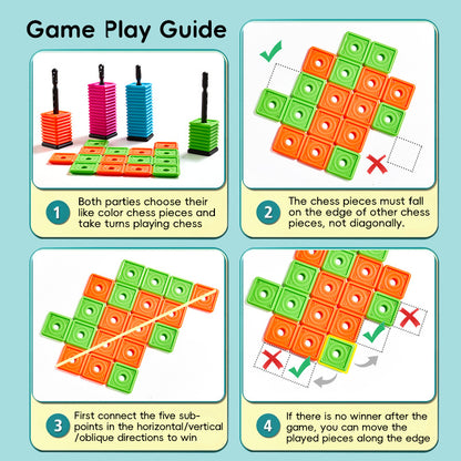Portable puzzle Gomoku game, outdoor tabletop game