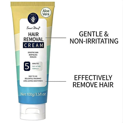 Hair Removal Cream for Men & Women for Manscaping Unwanted Coarse Hair
