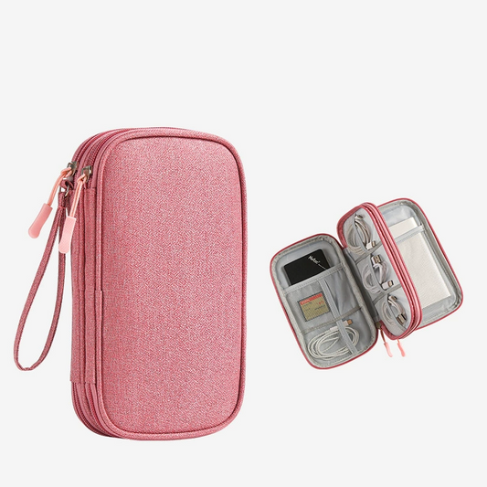 Electronic Organizer Small Travel Cable Organizer Bag