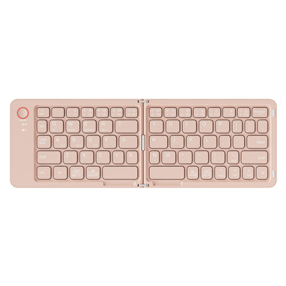 Portable Wireless Mini Foldable Bluetooth Keyboard , Ultra-Slim Aluminum Travel Folding Keyboards