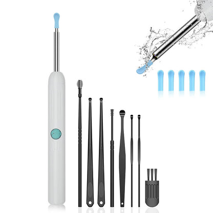 Ear Wax Remover Tool with 8 Pcs Ear Set - Ear Canal Cleaner with 1080P Camera