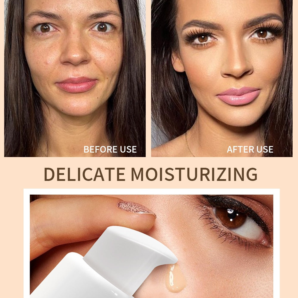 Waterproof Long-Lasting Oil-Control Soft Matte Liquid Foundation, 30ml