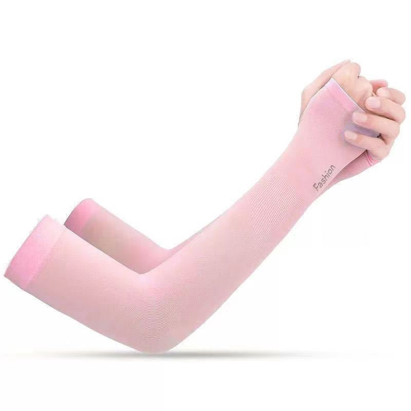 Sun Protection Cooling Arm Sleeves with Thumb Holes