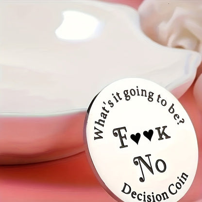 Decision Coin,Yes No Coin,Ideal for Birthdays, Anniversaries, & Special Occasions