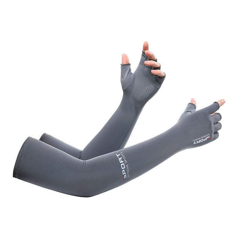 Sun UV Protection Arm Sleeves for Men Women Driving Cycling Sports