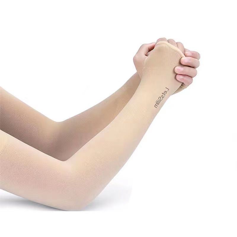 Sun Protection Cooling Arm Sleeves with Thumb Holes