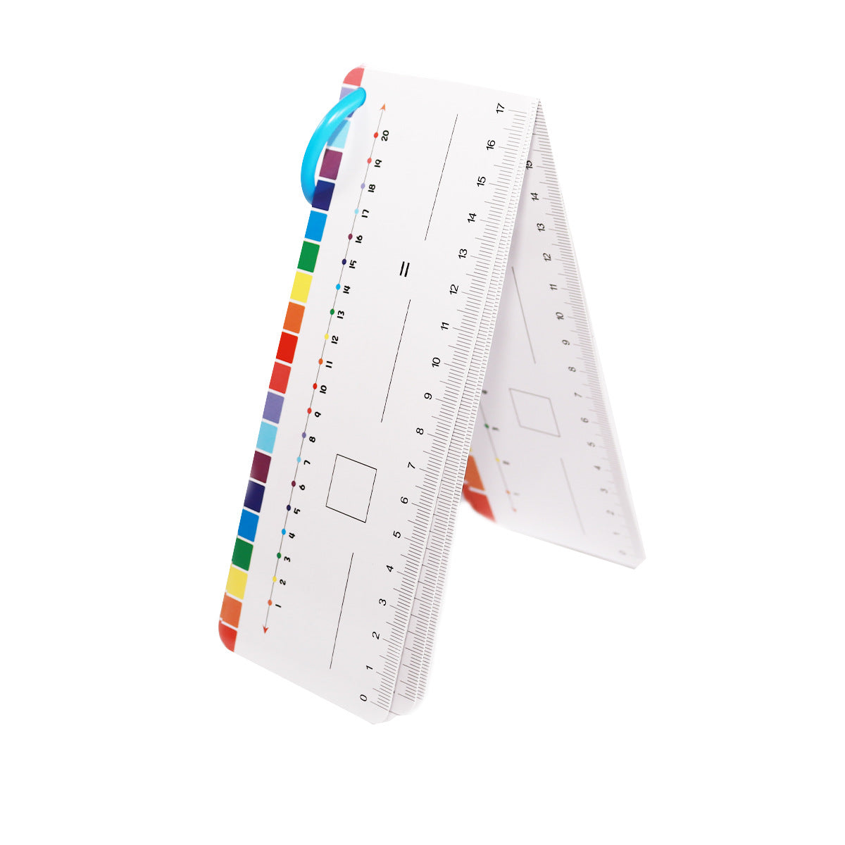 15 Reusable Write & Wipe 0-20 Addition/Subtraction Cards with 2 Markers & Ring