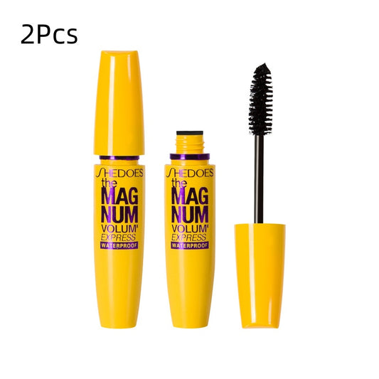 2-Piece Waterproof Lengthening and Volumizing Mascara with a Washable Formula