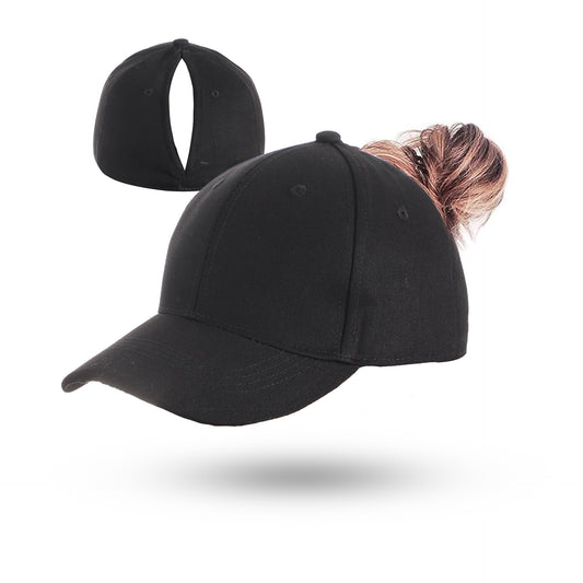 Magnetic Closure Ponytail Hats for Women Baseball Caps with Hidden Back Opening