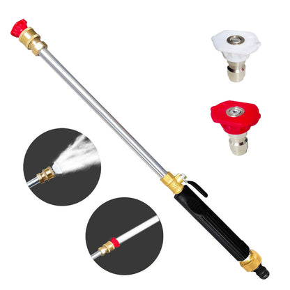 High Pressure Washer Wand Hose Attachment Pressure Washer with 2 Nozzles Multi-Purpose