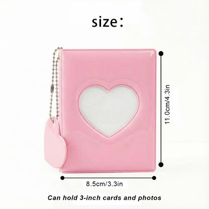 3 Inch Mini Photocard Binder Album with 32 Pockets
